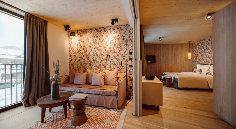 Natursuite plus – DAS RIVUS – Hotelzimmer in Leogang