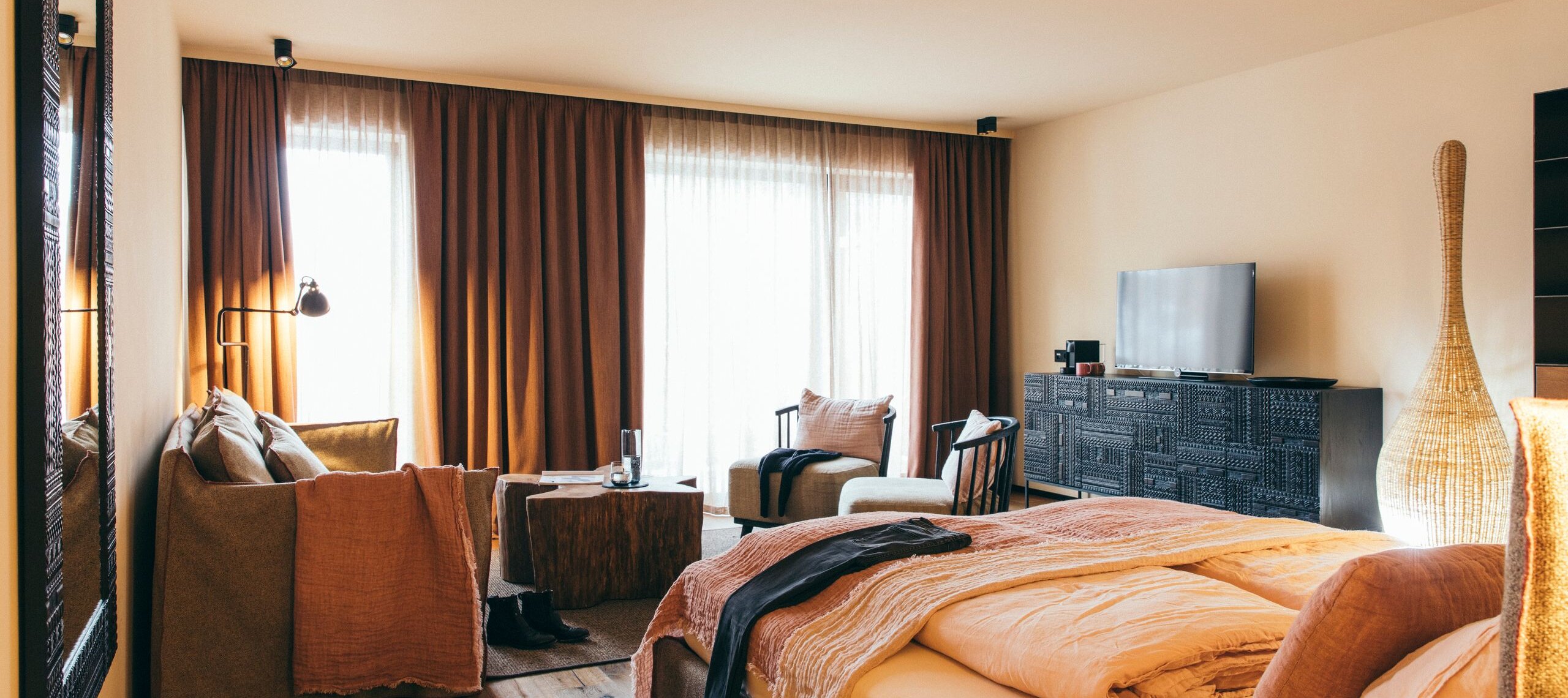 Bronze Suite–DAS RIVUS–Designsuiten in Leogang Österreich