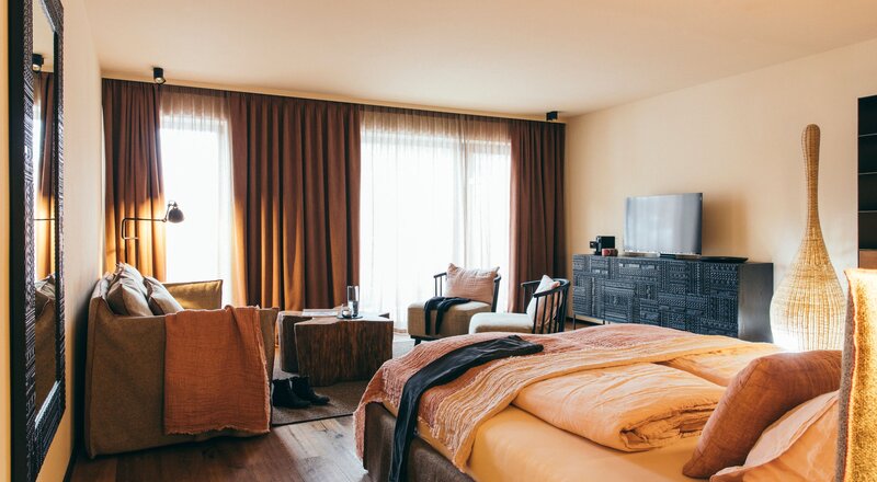 Bronze Suite–DAS RIVUS–Designsuiten in Leogang Österreich