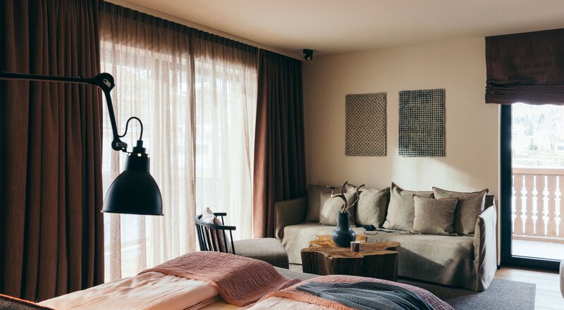 Silber Suite–DAS RIVUS–Wohlfühlhotel in Leogang, Salzburg